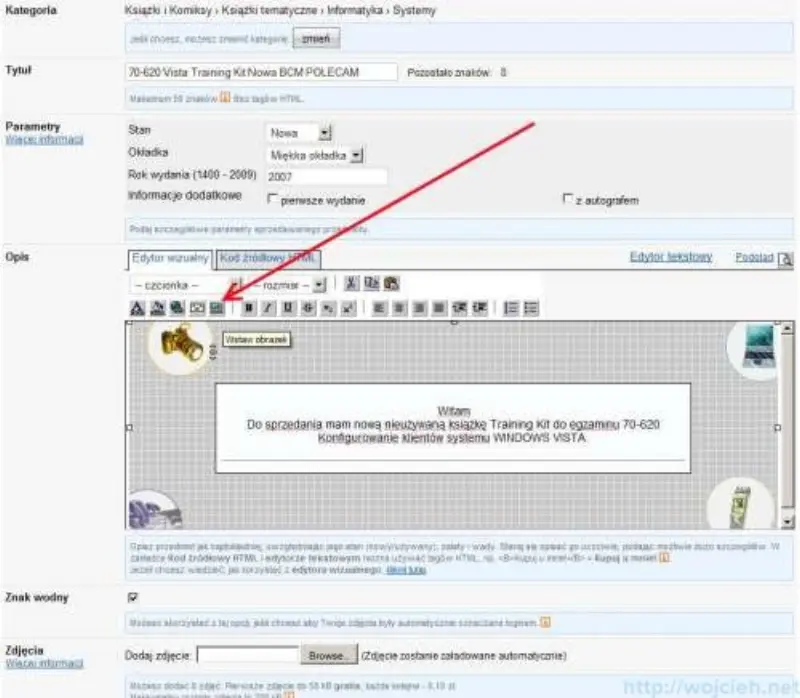 rzycisk wstaw obrazek