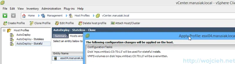 VMware vSphere Auto Deploy - Stateful 2