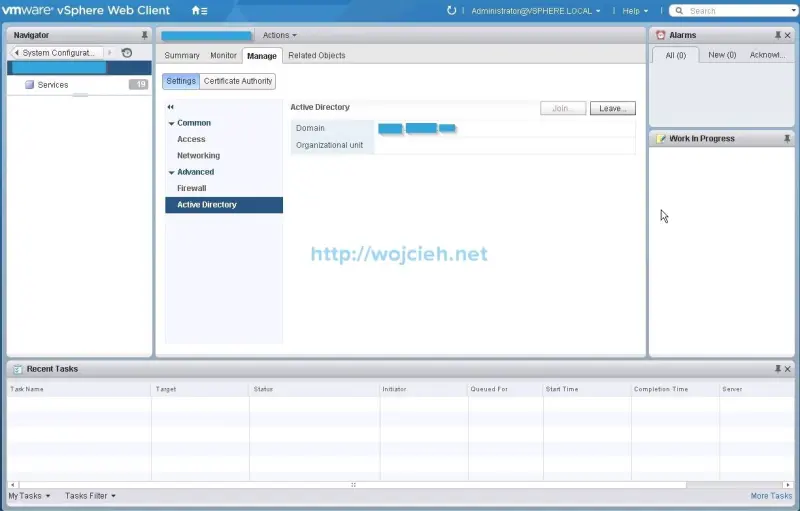 vCenter Server Appliance 6 vCSA - Configuration 7