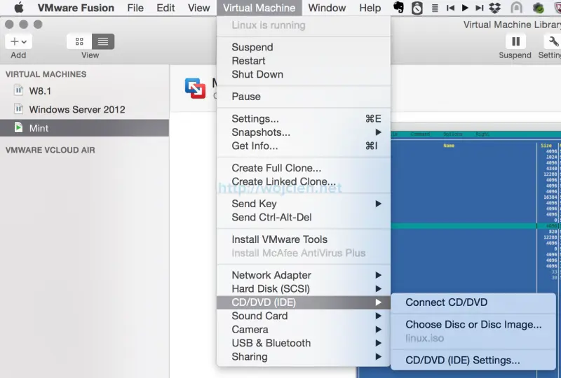 How to install Linux VMware Tools in VMware Fusion 8 - 3