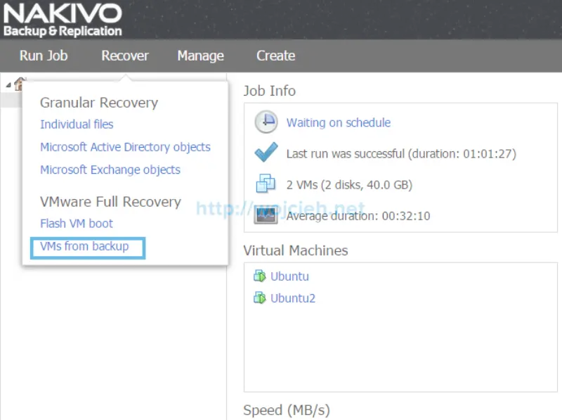 Nakivo Back Up & Replication v6 review - 34