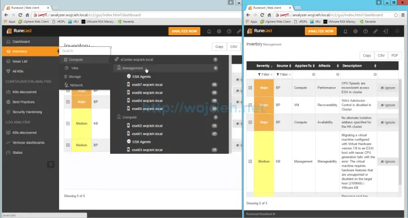 Runecast Analyzer review - 26