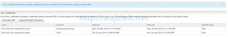 How to replace NSX Manager SSL Certificate - 7